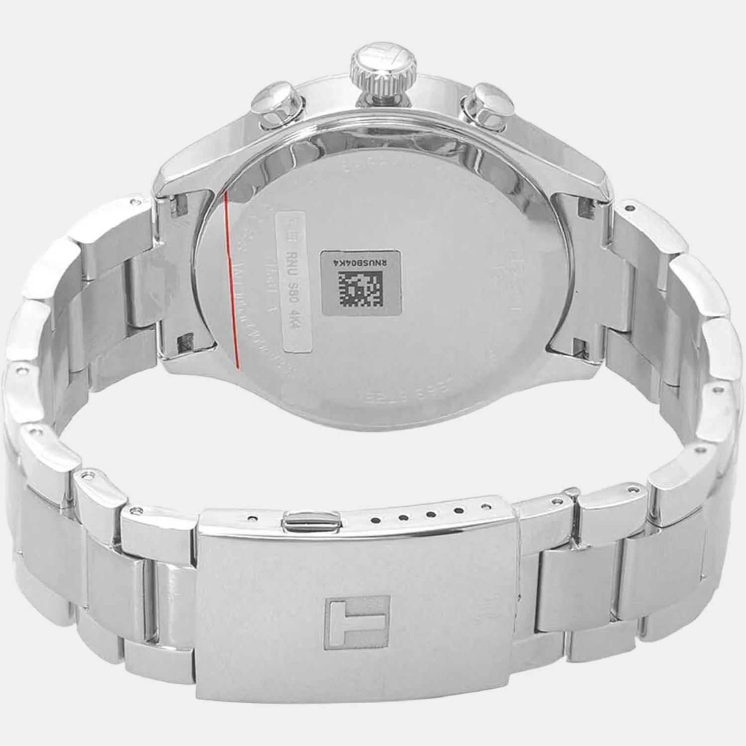 Tissot XL Men Quartz Black Dial Chronograph Stainless Steel Watch T1166171105701 - Image 4
