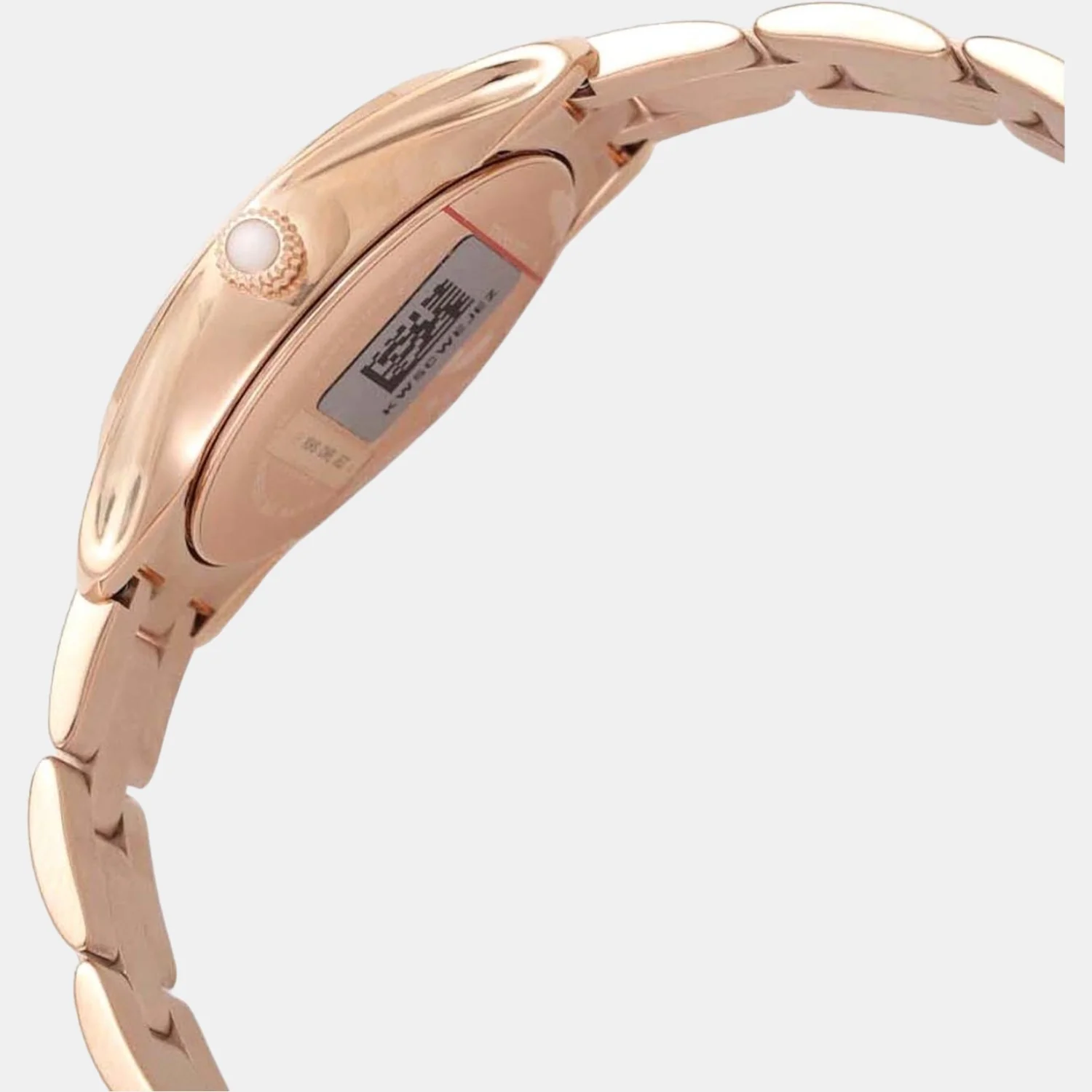 T-Wave Women Quartz Rose Gold Dial Analog Stainless Steel Watch T1122103345600 - Image 3