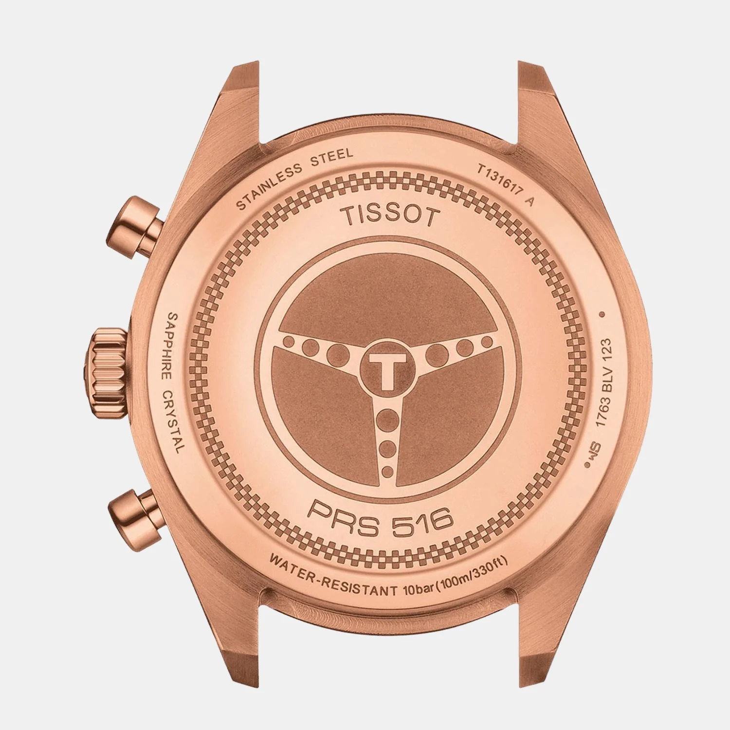PRS 516 Men Chronograph Leather Watch T1316173608200 - Image 2