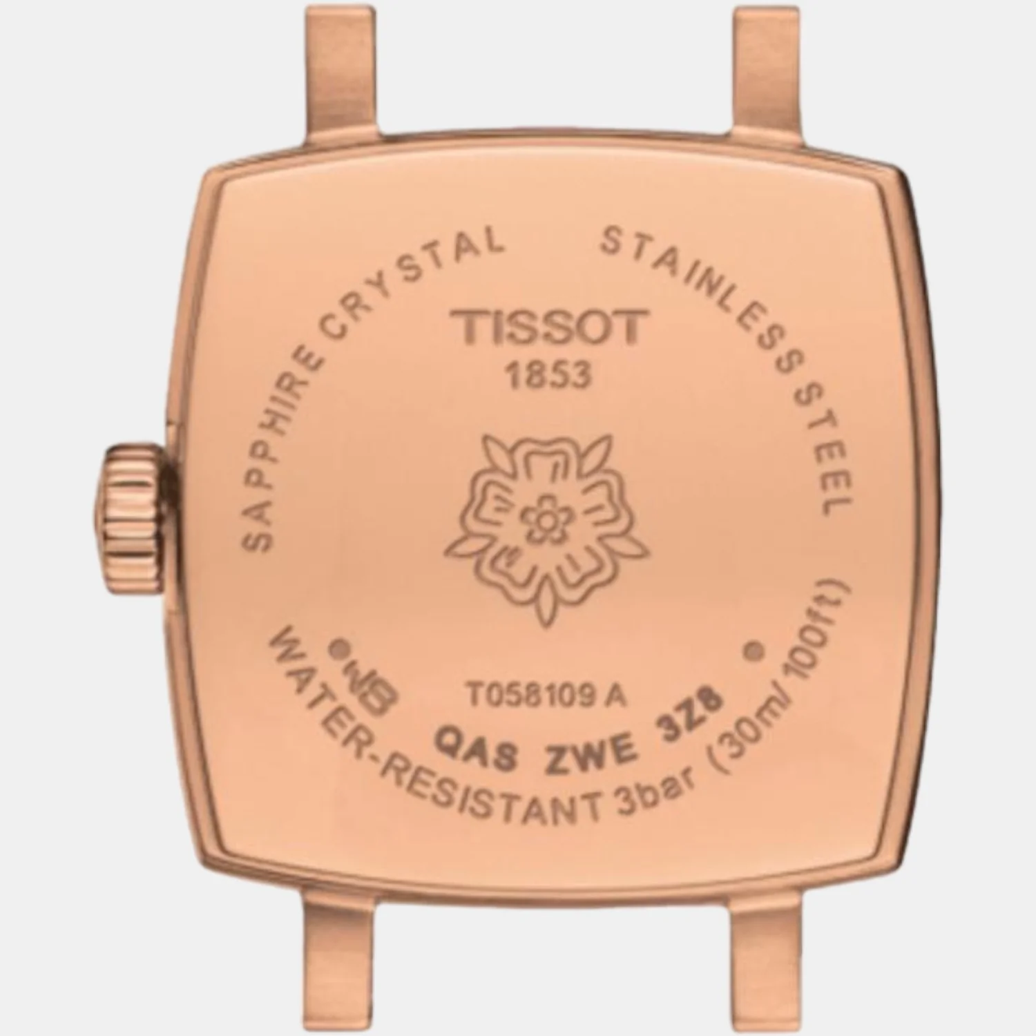 Women Silver Analog Leather Watch T0581093703600 - Image 2