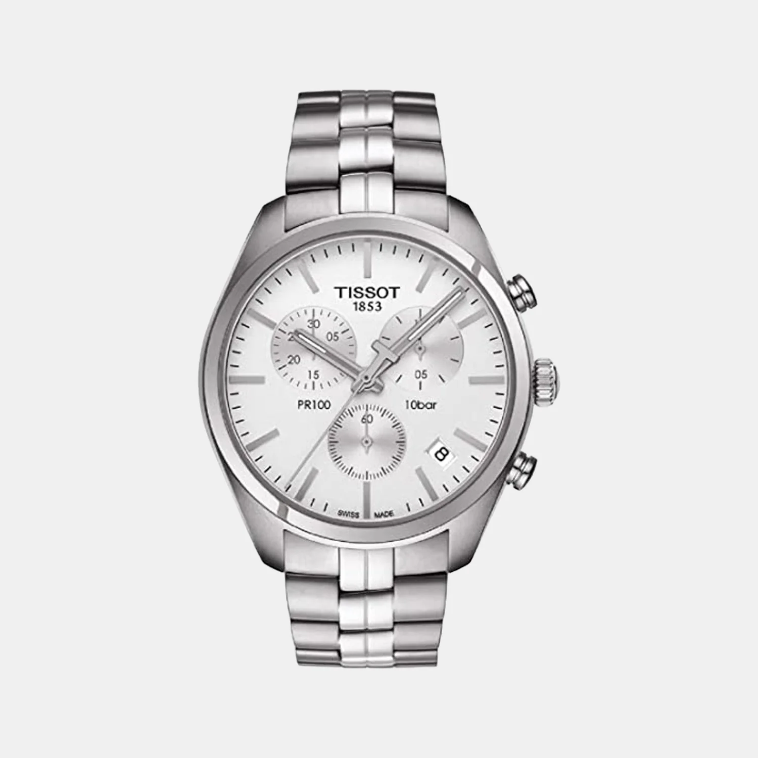 PR 100 Men Chronograph Stainless Steel Watch T1014171103100