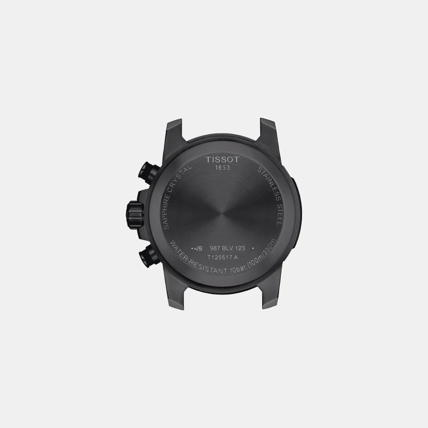 Supersport Chrono Men Quartz Black Dial Chronograph Rubber Watch T1256173705101 - Image 3