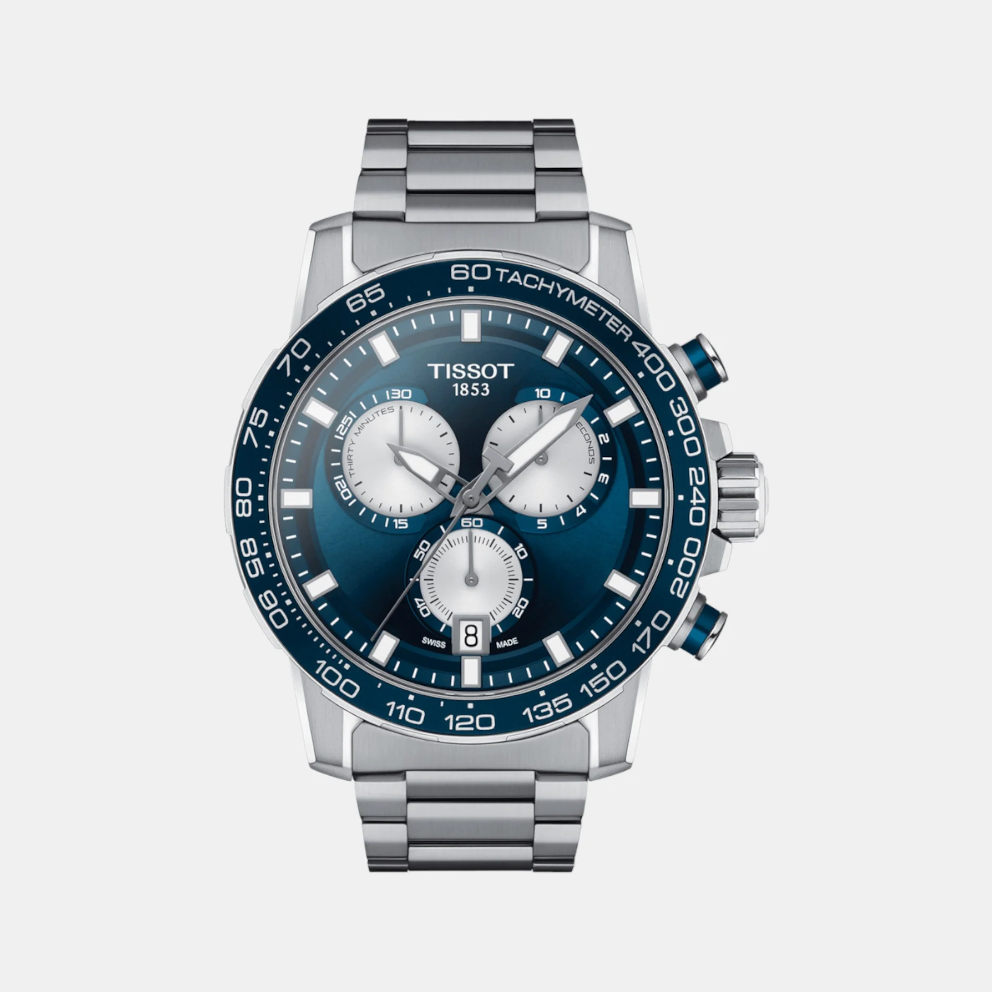 Supersport Men Quartz Chronograph Stainless Steel Watch T1256171104100 - Image 2