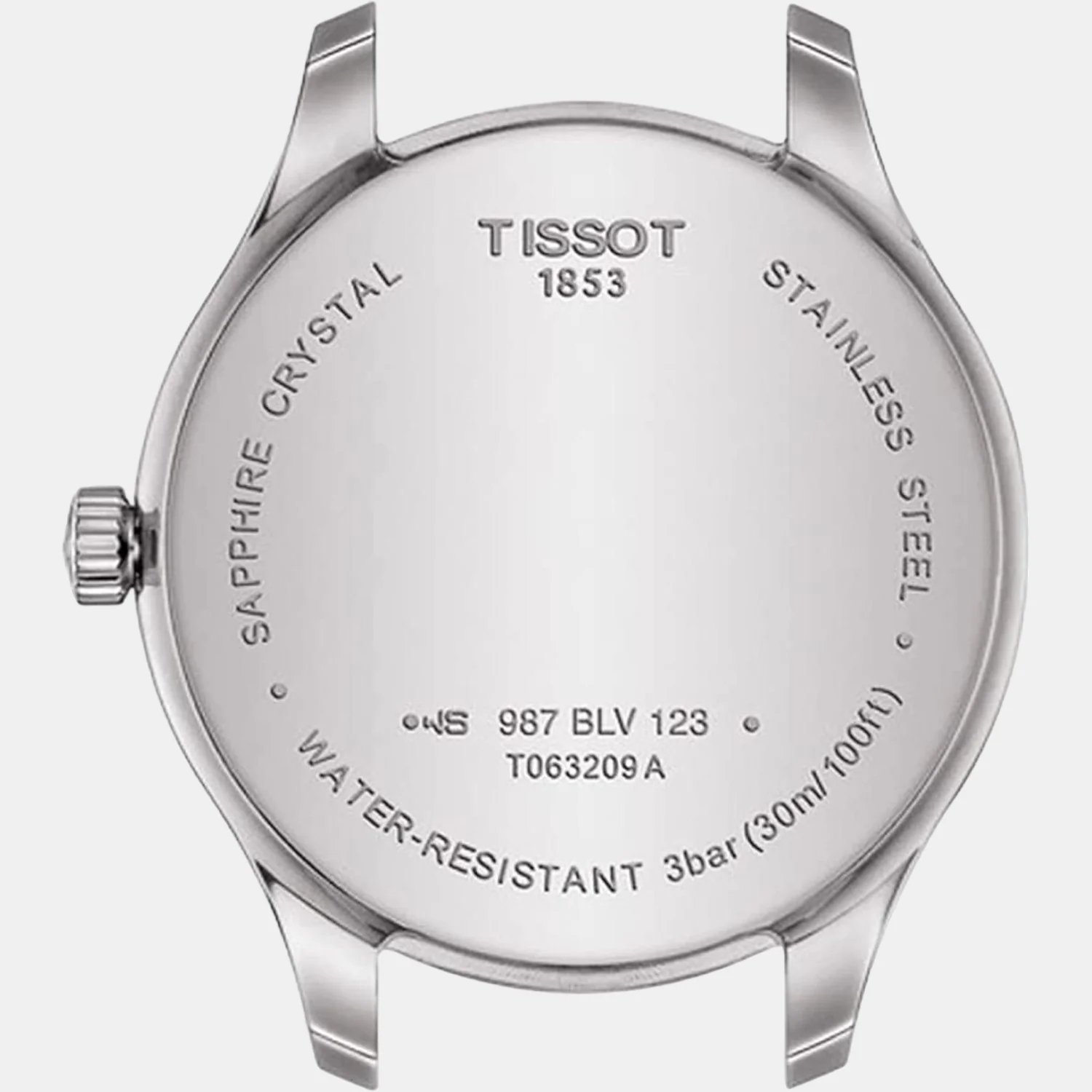 Tradition 5.5 Lady Women Quartz Silver Dial Analog Stainless Steel Watch T0632091103800 - Image 3