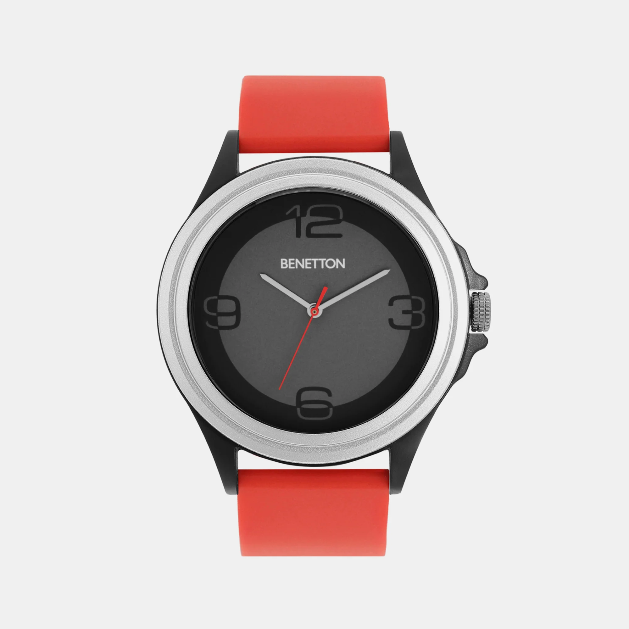 Iconic Men Quartz Grey Dial Analog Silicone Watch UWUCG0306