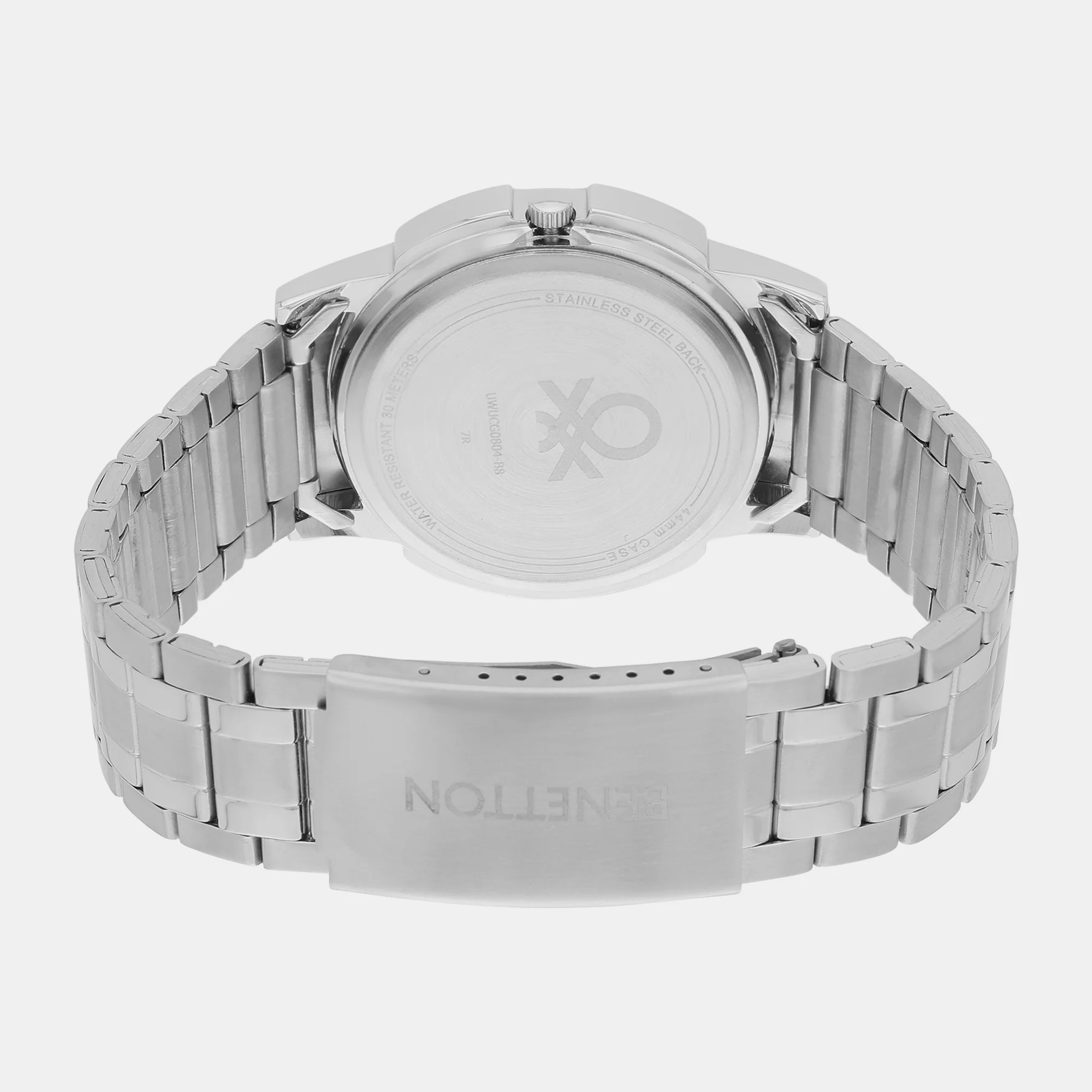 Iconic Men Quartz Grey Dial Analog Stainless Steel Watch UWUCG0804 - Image 4
