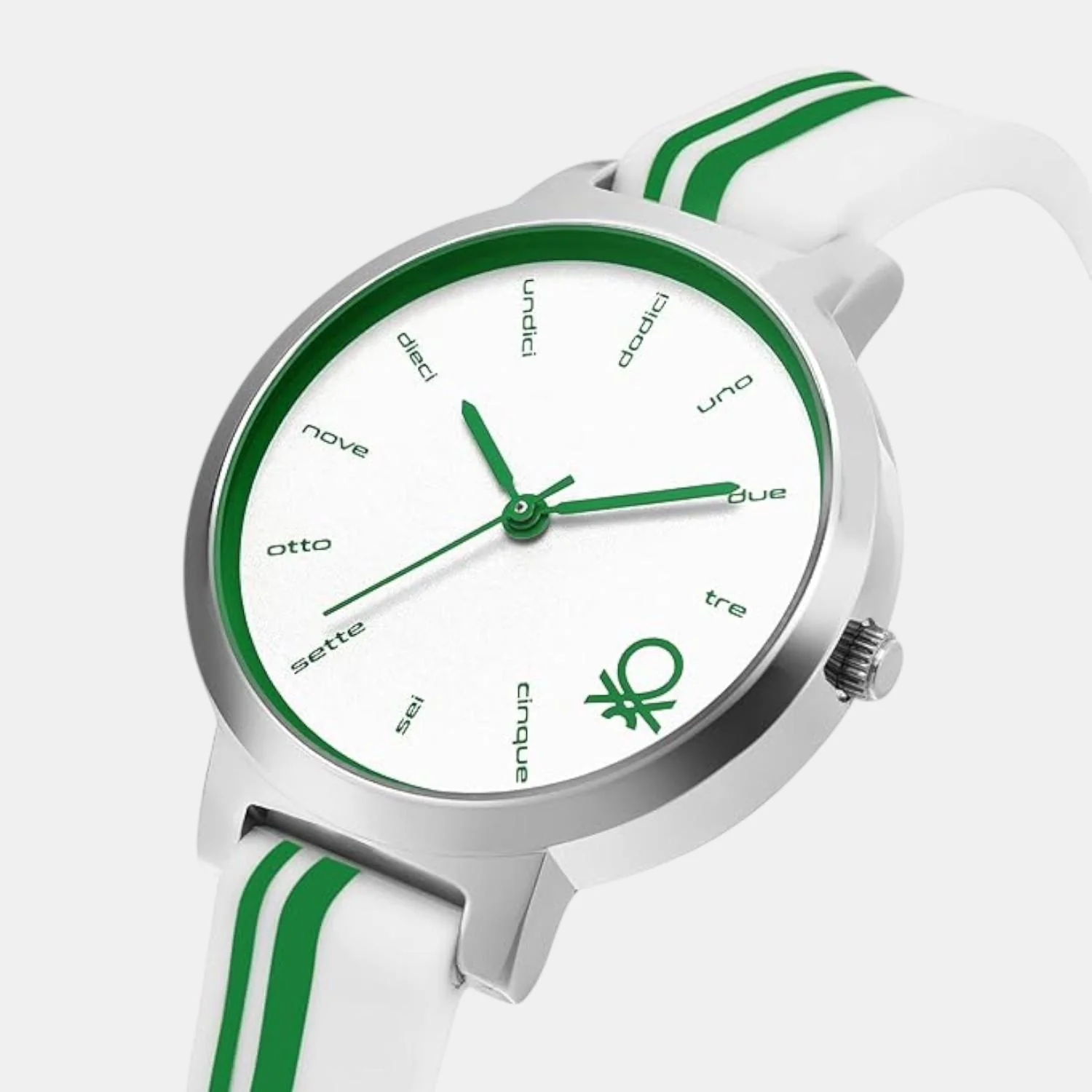 Signature Women Quartz White Dial Analog Silicone Watch UWUCL0200 - Image 2