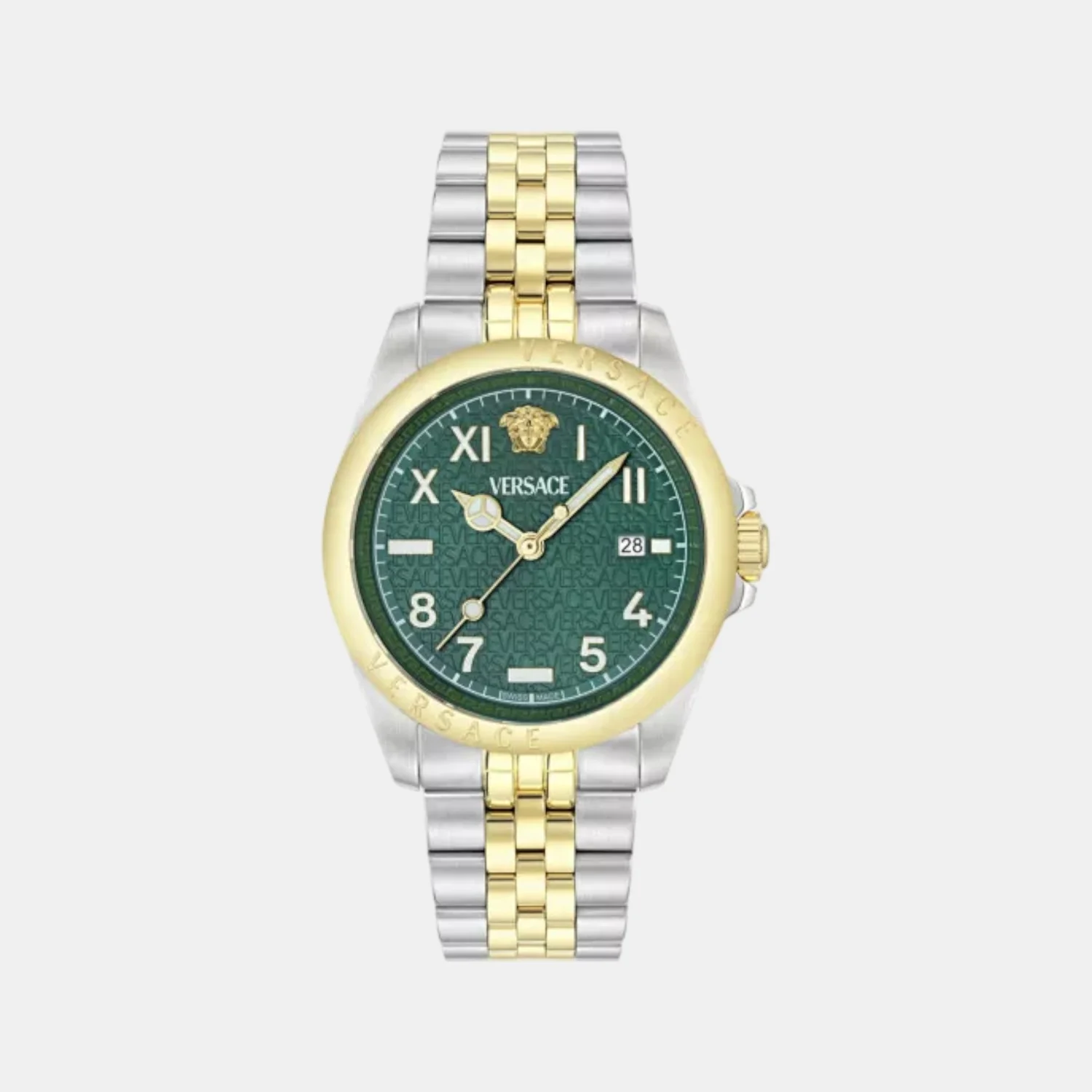 Anteo Men Quartz Green Dial Analog Stainless Steel Watch VE9H00524 - Image 3
