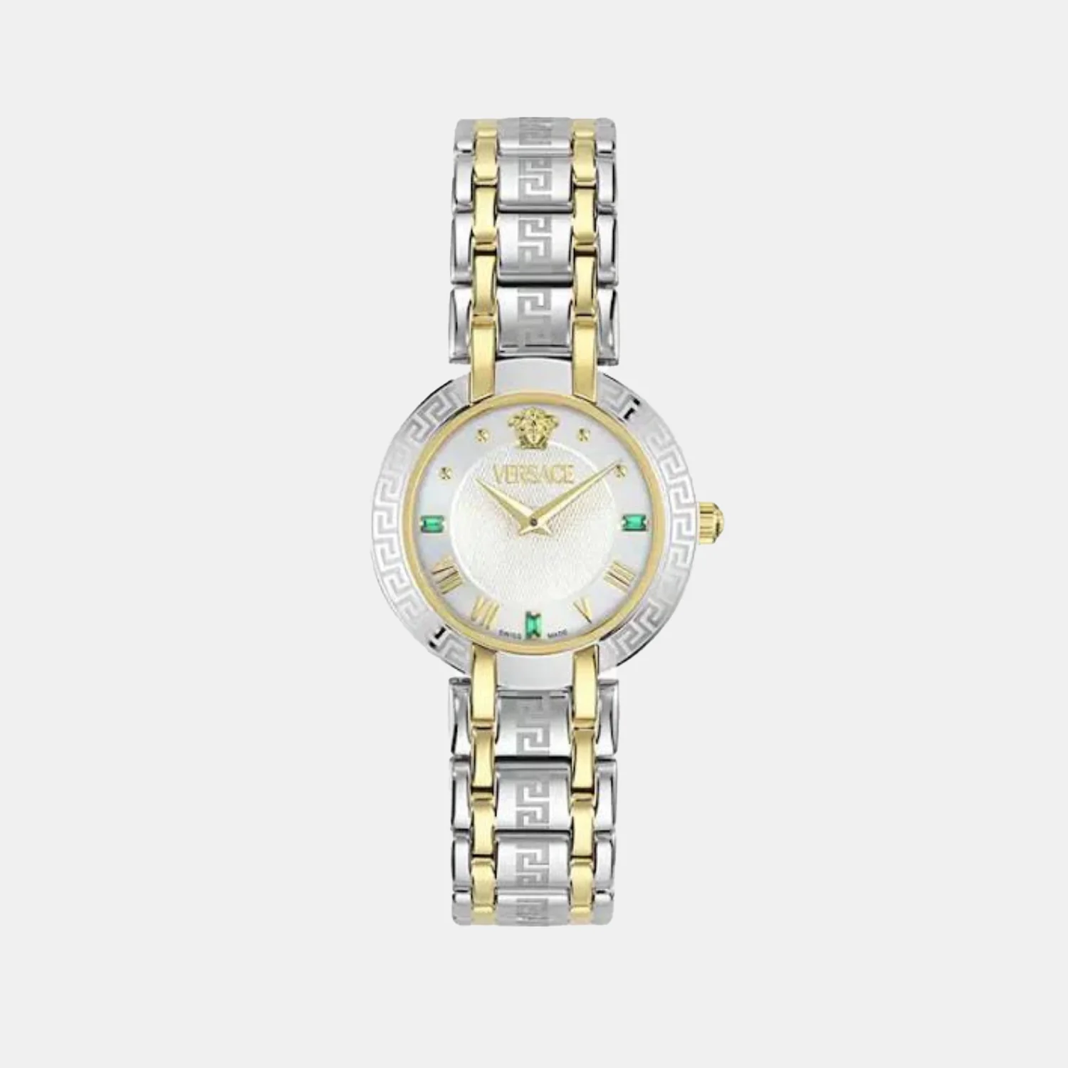 Antlia Women Quartz Silver Dial Analog Steel Watch VE0P00725