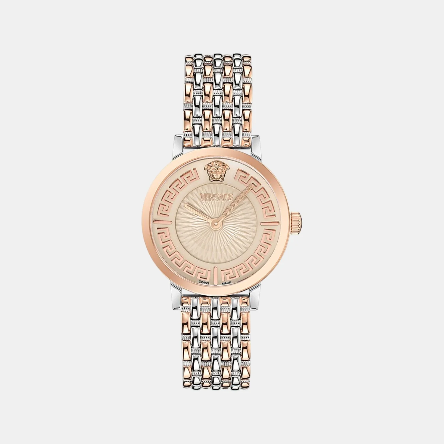 Women Quartz Beige Dial Analog Stainless Steel Watch VE0A00425 - Image 2