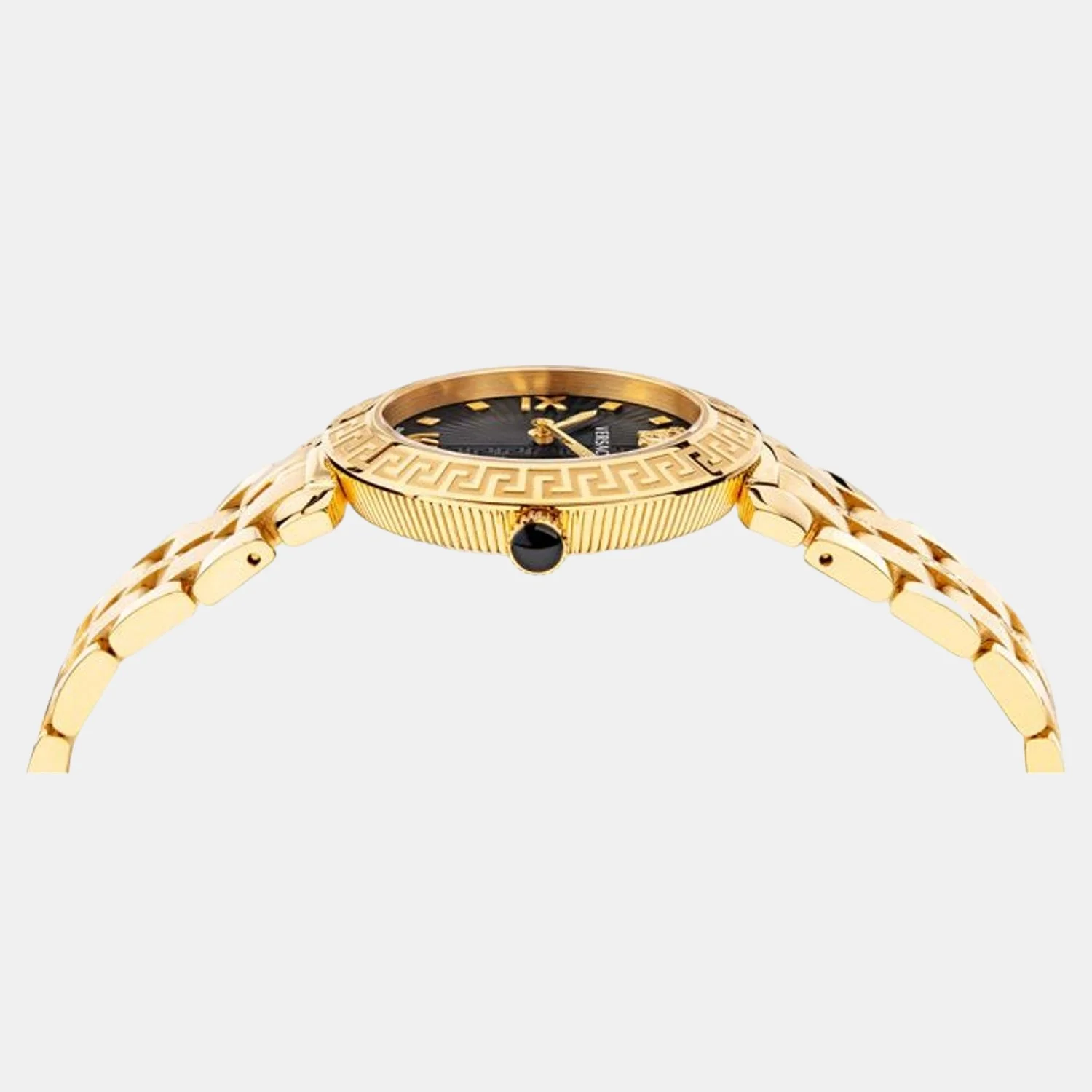 Greca Icon Women Quartz Black Dial Analog Stainless Steel Watch VEZ600521 - Image 2