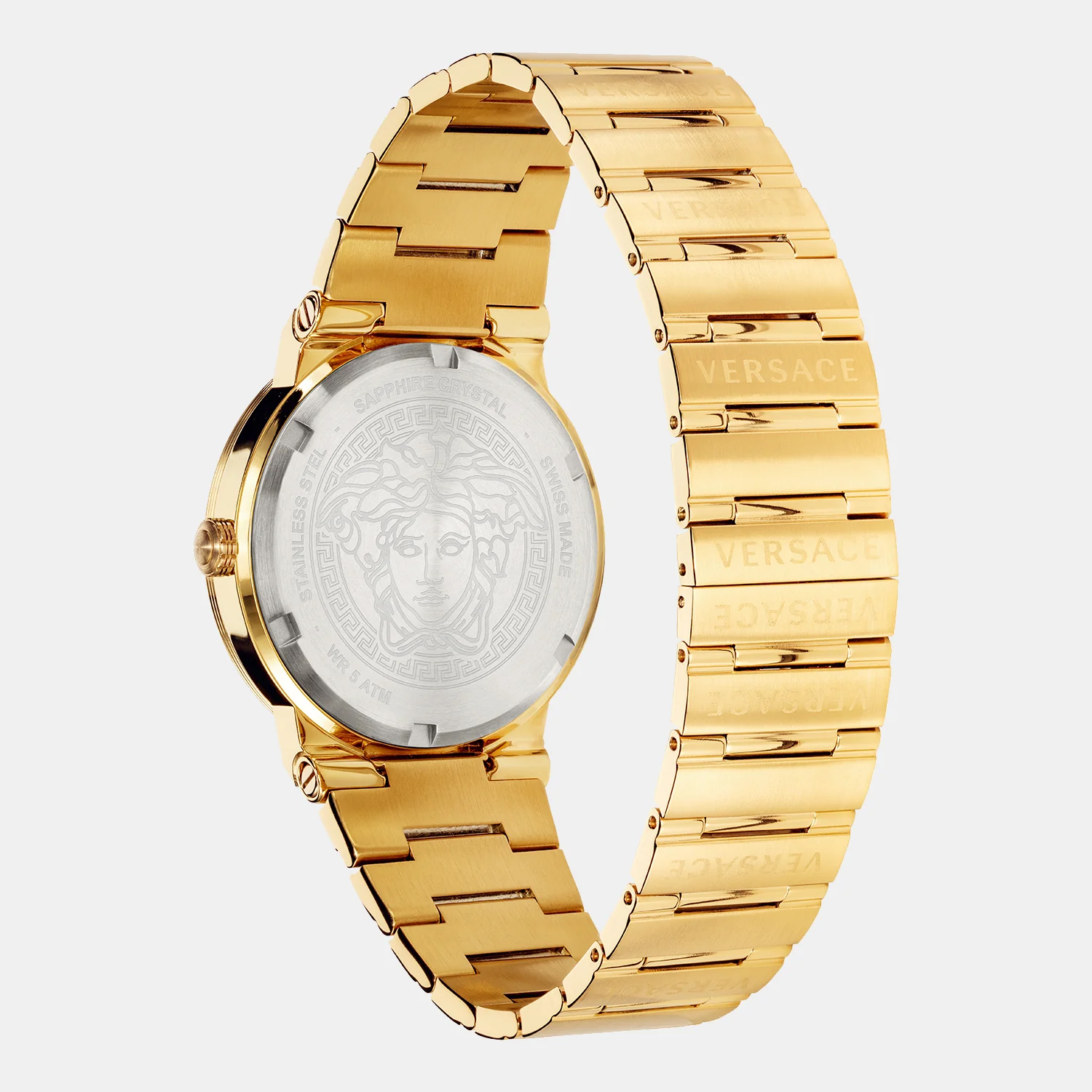Greca Men Quartz Silver Dial Analog Stainless Steel Watch VEVI00520 - Image 3