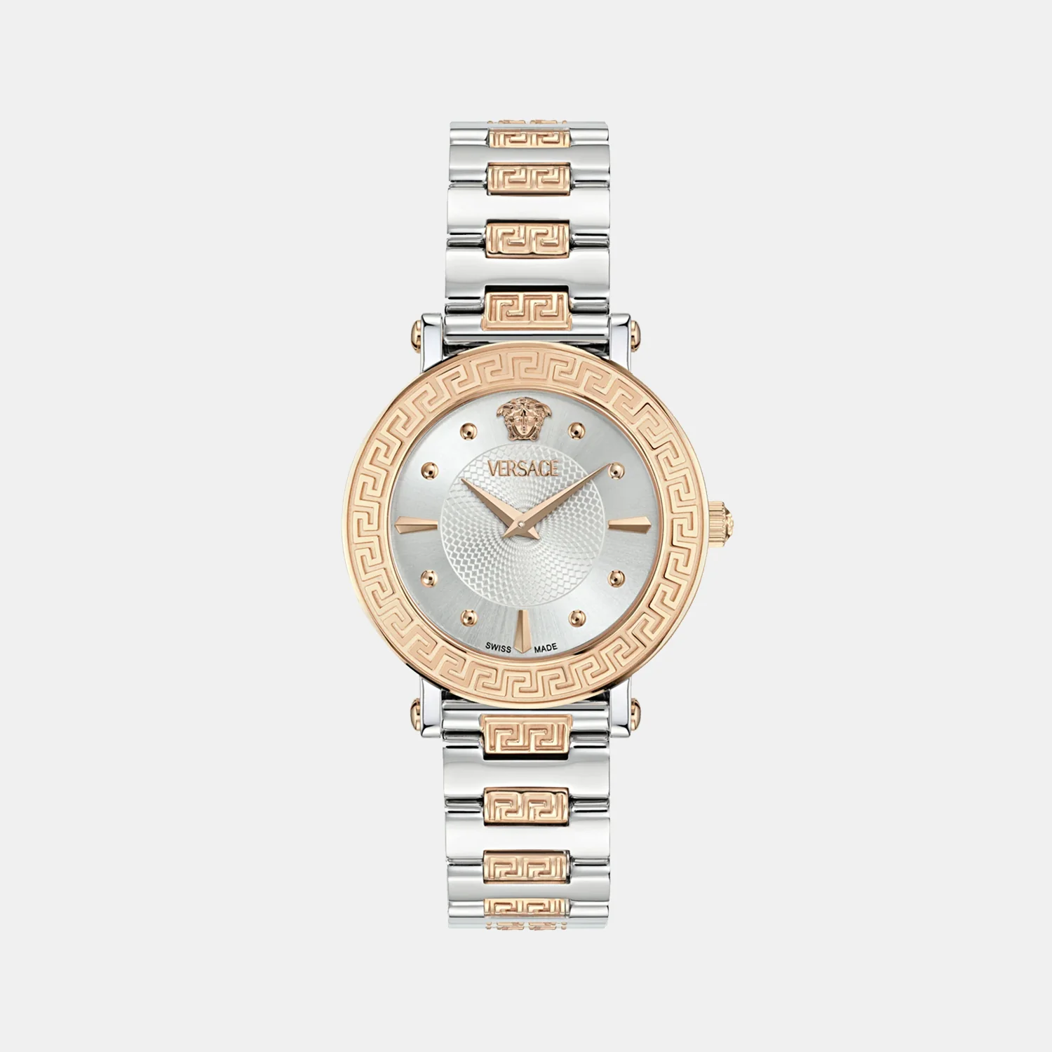 Greca Sphere Women Quartz Silver Dial Analog Stainless Steel Watch VE9C00624 - Image 2