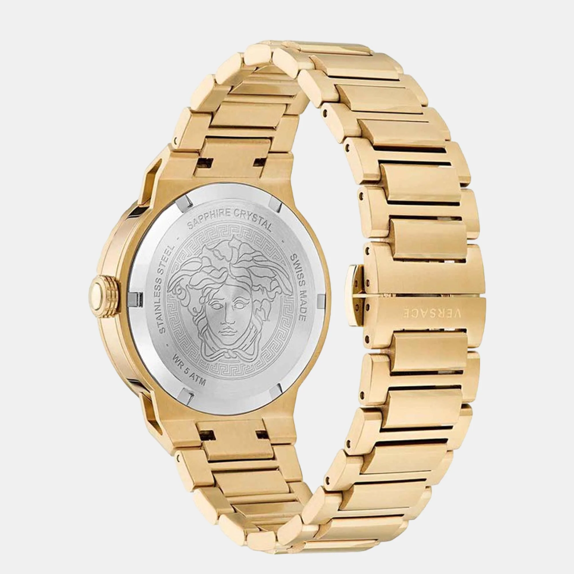 Medusa Infinite Women Quartz Black Dial Analog Stainless Steel Watch VE3F00522 - Image 3