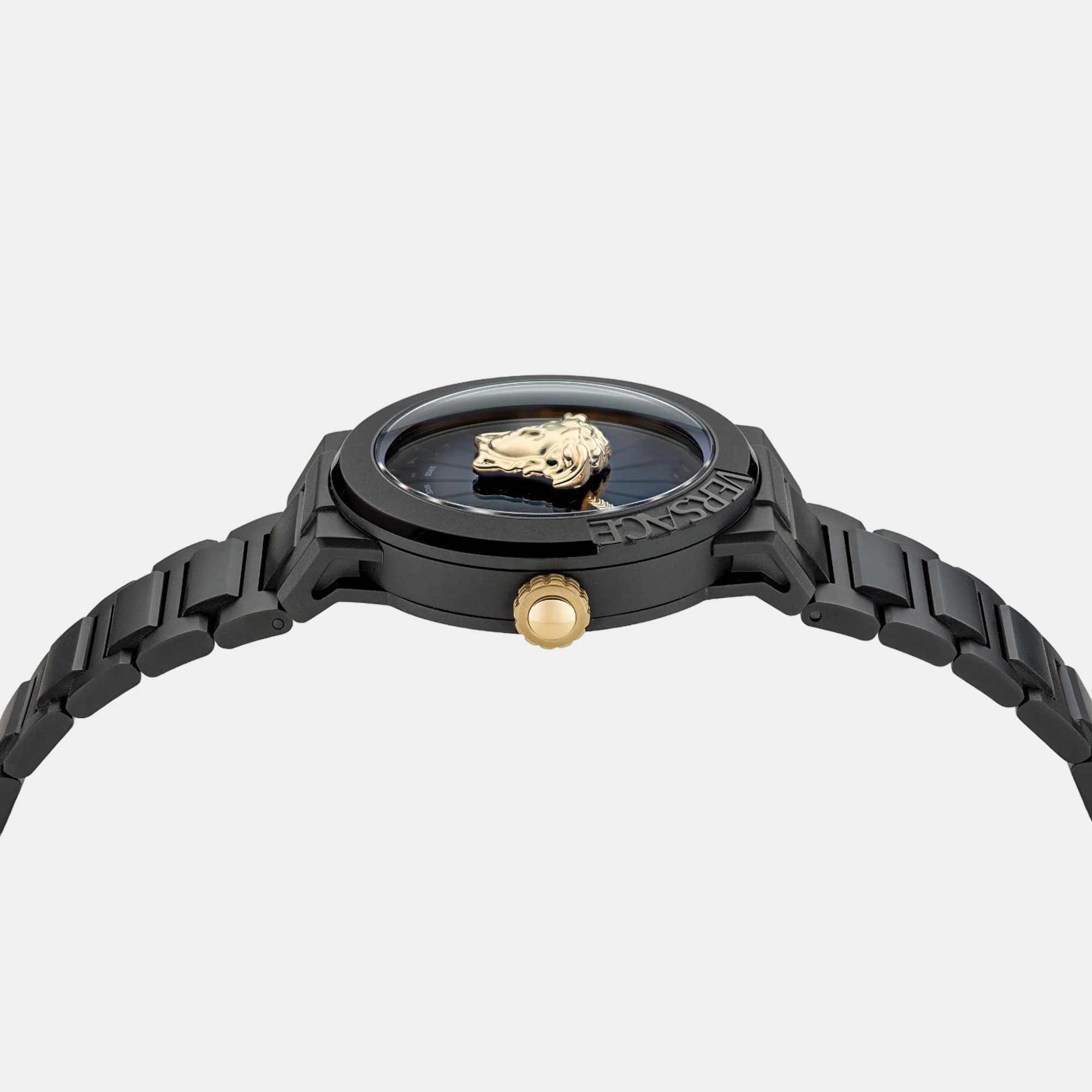 Medusa Infinite Women Quartz Black Dial Analog Stainless Steel Watch VE3F00622 - Image 3
