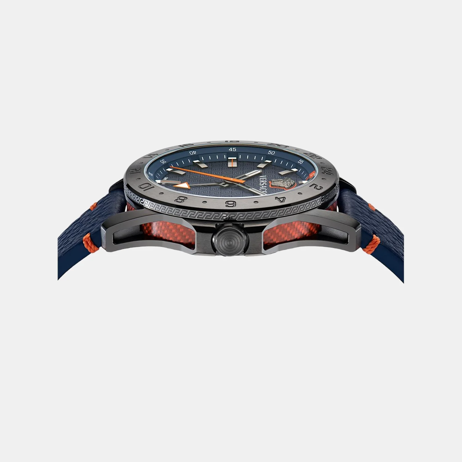 Men Quartz Blue Dial Analog Leather Watch VE2W00222 - Image 3