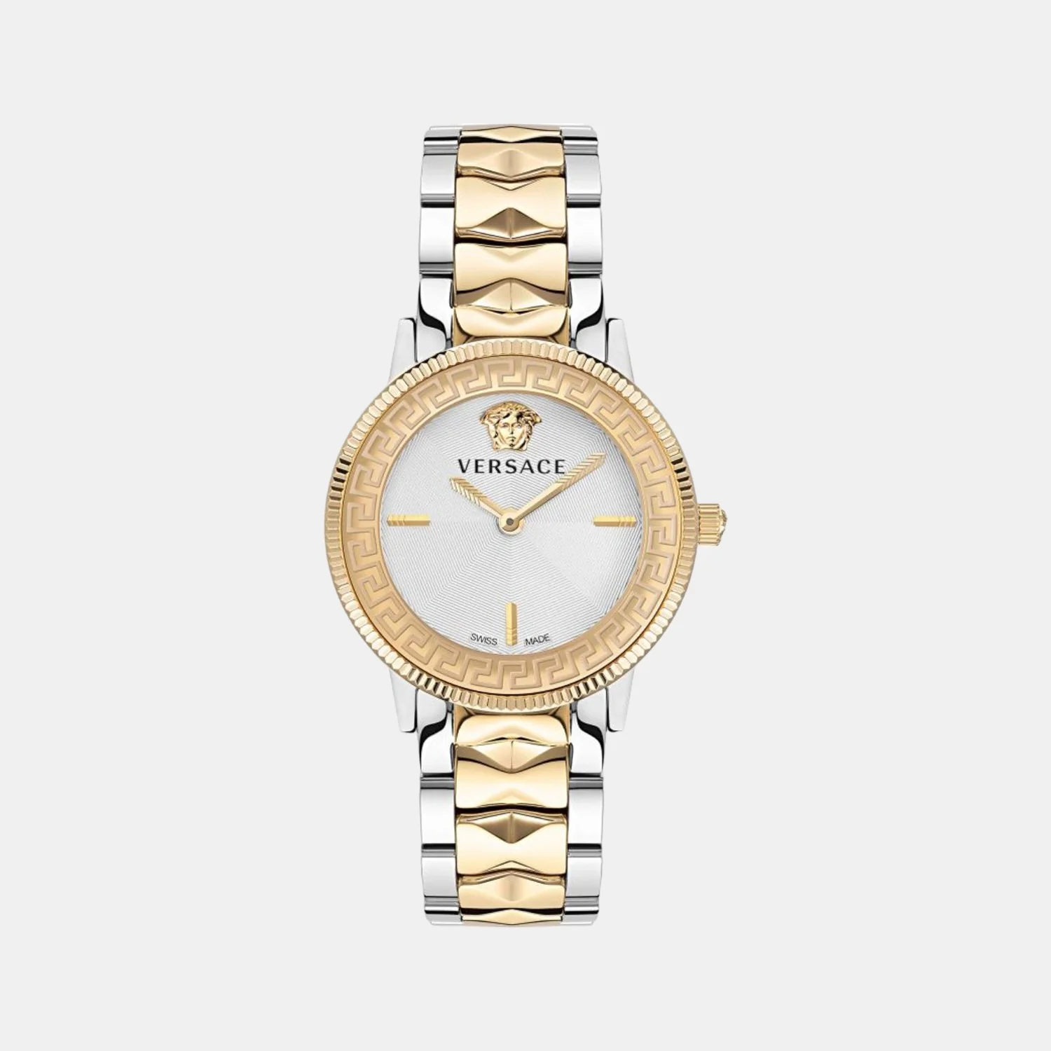 V-Tribute Women Quartz Silver Dial Analog Stainless Steel Watch VE2P00422