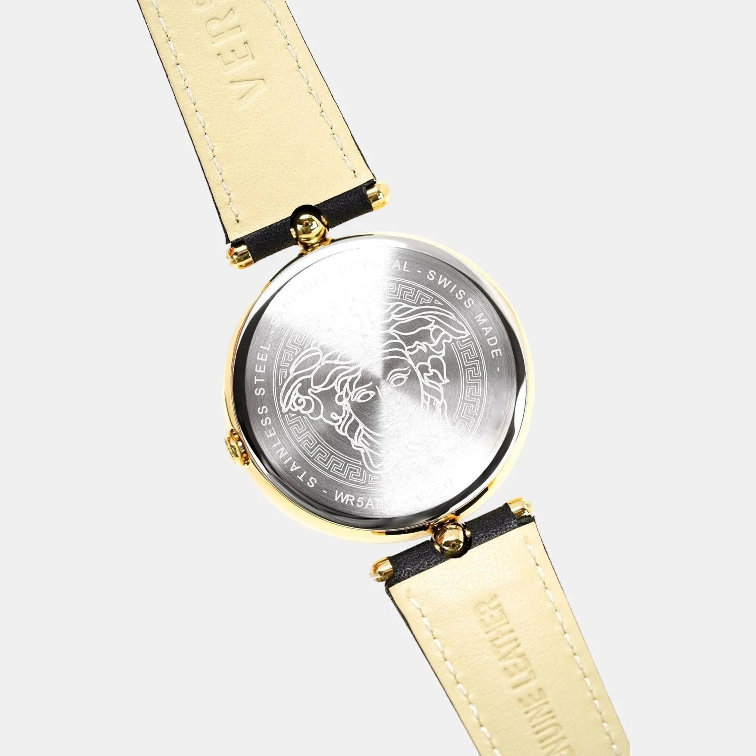 Women Quartz Black Dial Analog Leather Watch VECO01922 - Image 3