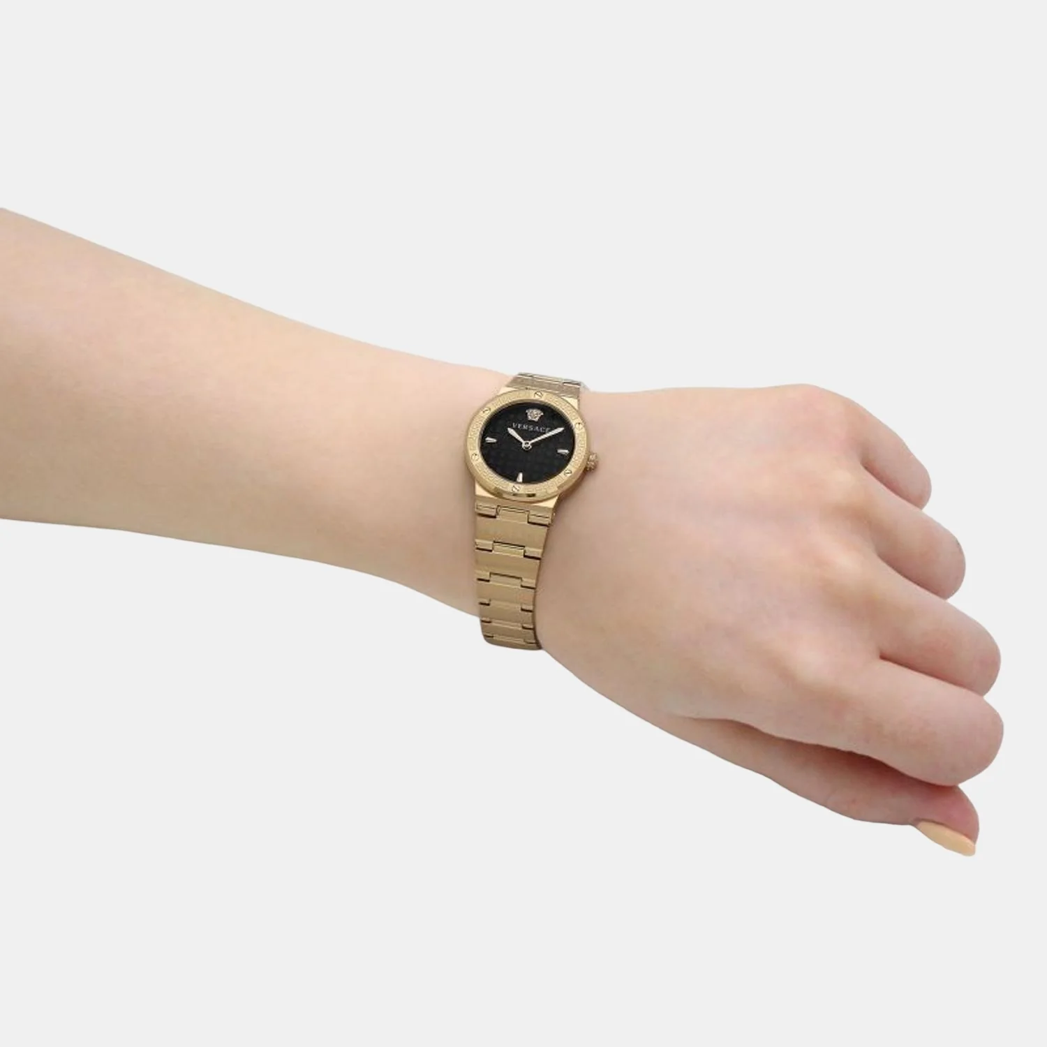 Women Quartz Black Dial Analog Stainless Steel Watch VEZ100521 - Image 4
