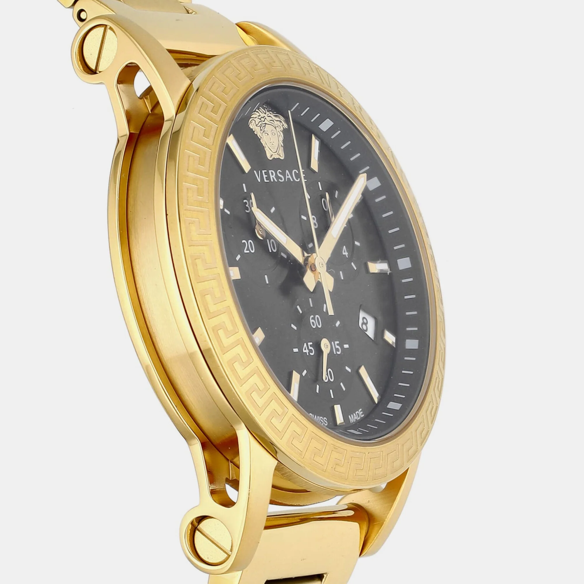 Women Quartz Black Dial Chronograph Stainless Steel Watch VEKB00822 - Image 5