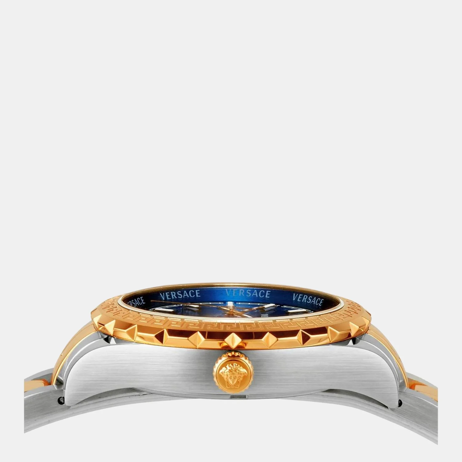 Women Quartz Blue Dial Analog Stainless Steel Watch V12060017 - Image 2