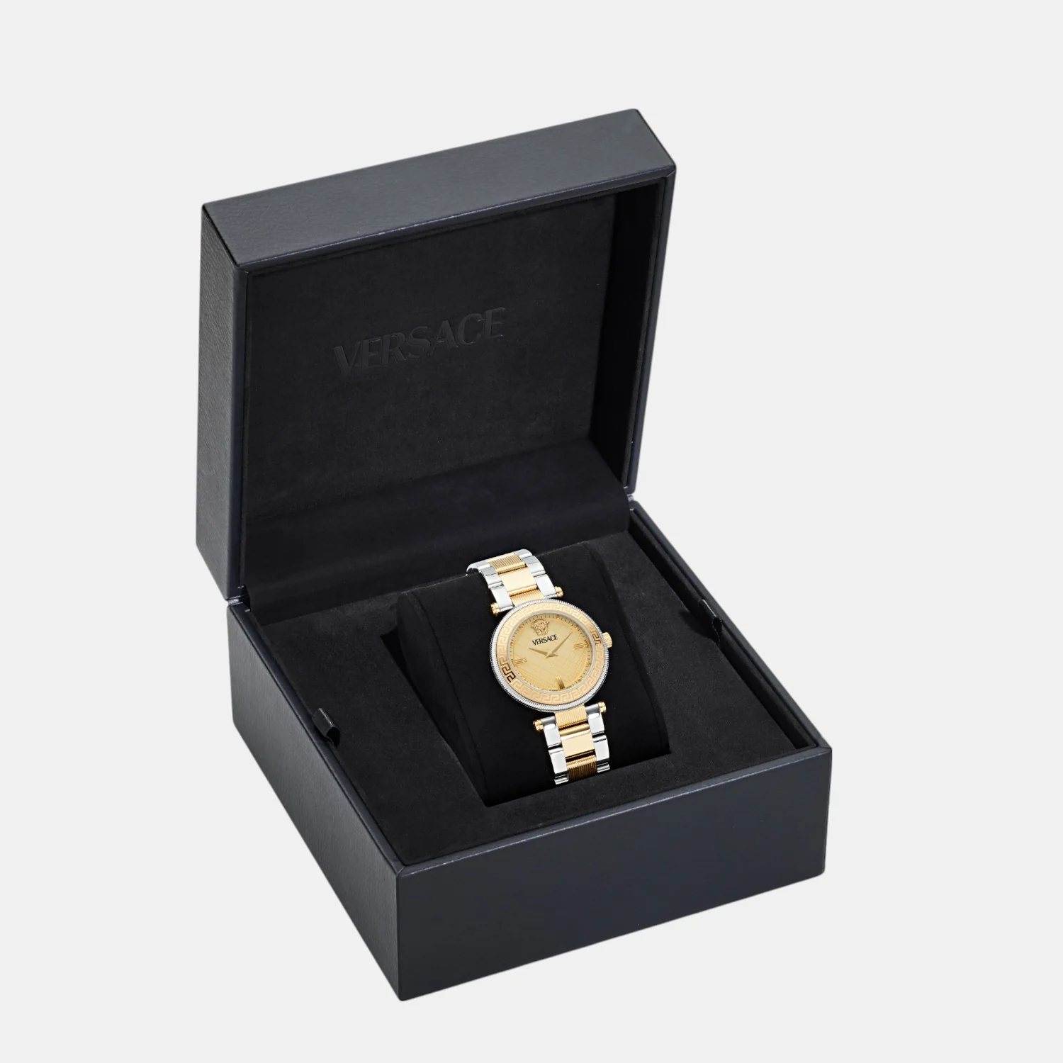Women Quartz Gold Dial Analog Stainless Steel Watch VE8B00324 - Image 3