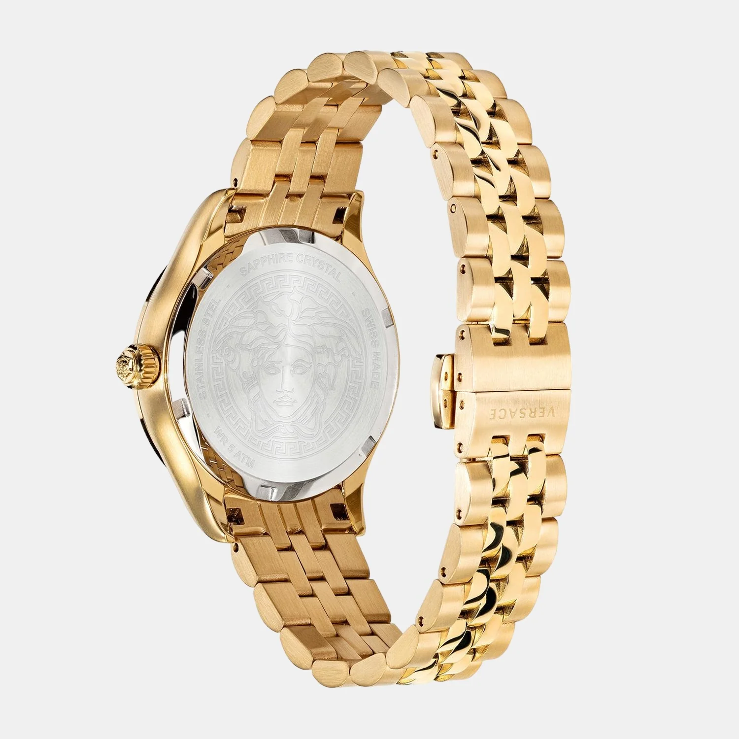 Women Quartz Gold Dial Analog Stainless Steel Watch VEHU00720 - Image 2