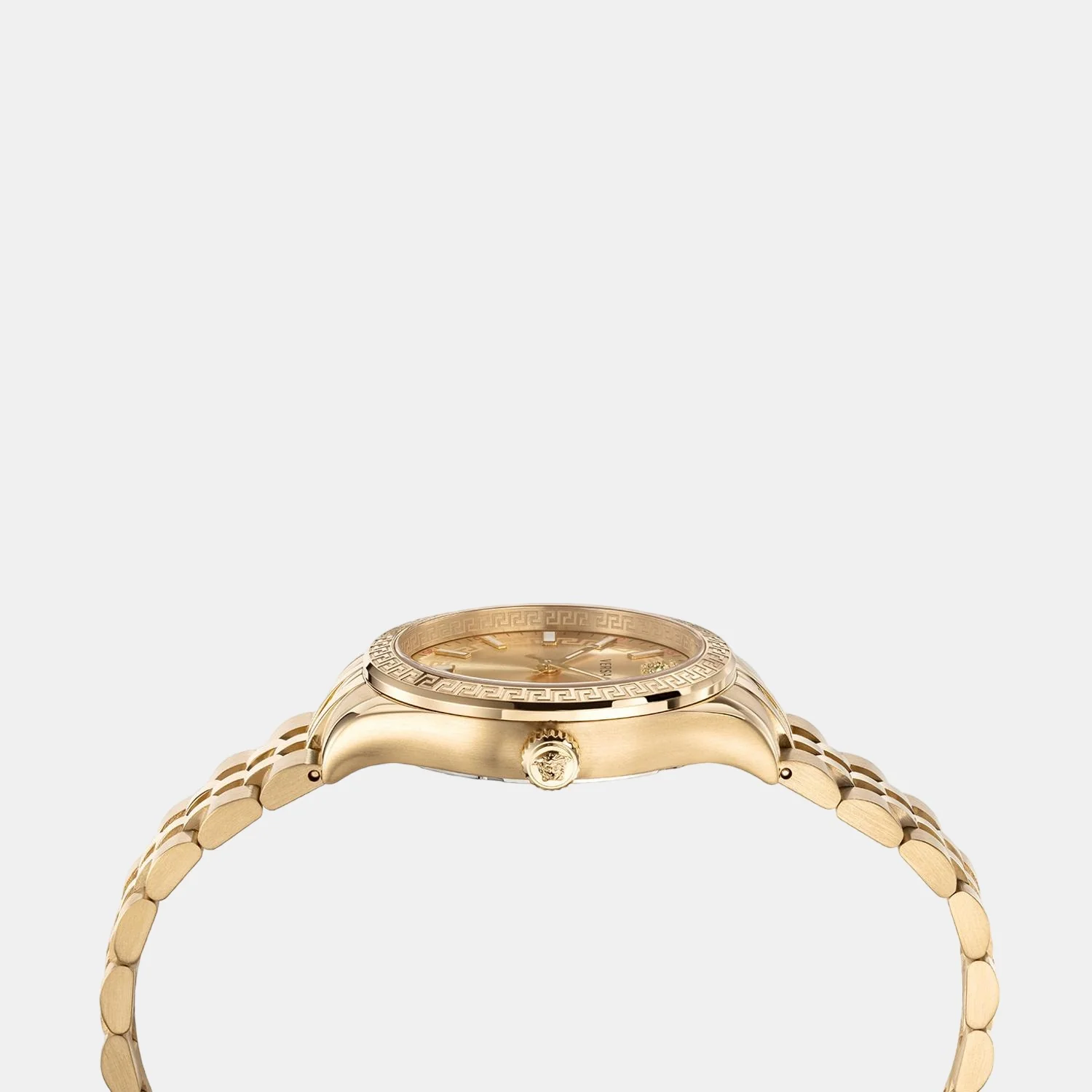 Women Quartz Gold Dial Analog Stainless Steel Watch VEHU00720 - Image 3