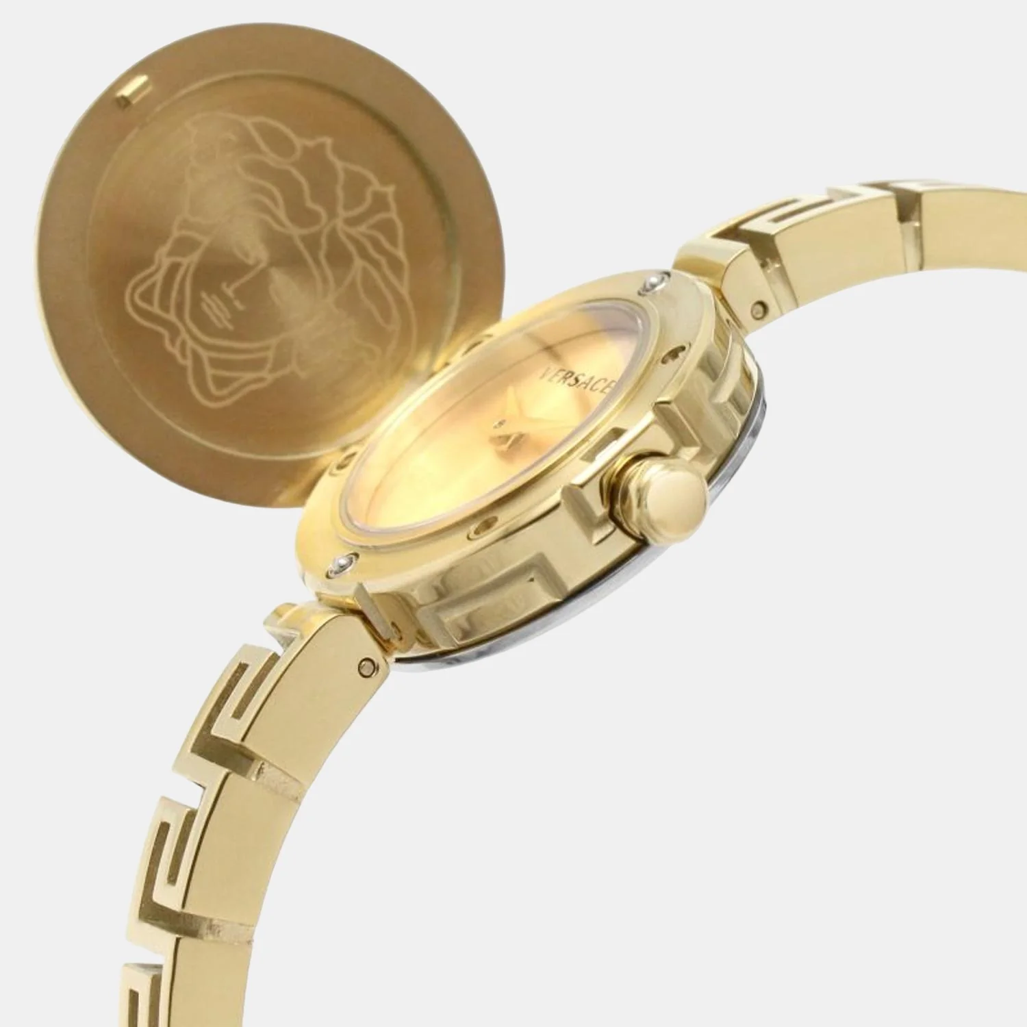 Women Quartz Gold Dial Analog Stainless Steel Watch VEZ500121 - Image 9