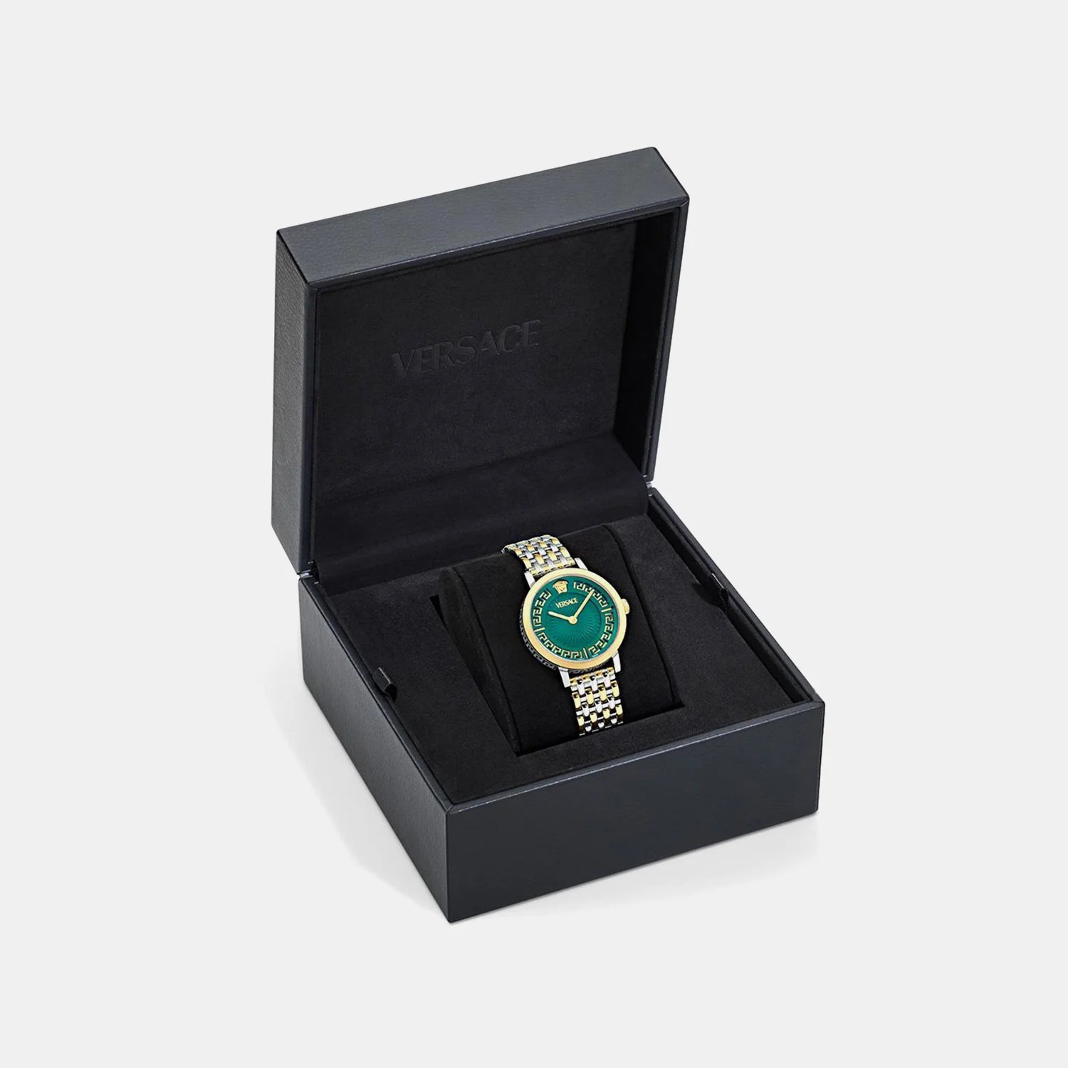 Women Quartz Green Dial Analog Stainless Steel Watch VE0A00325 - Image 4