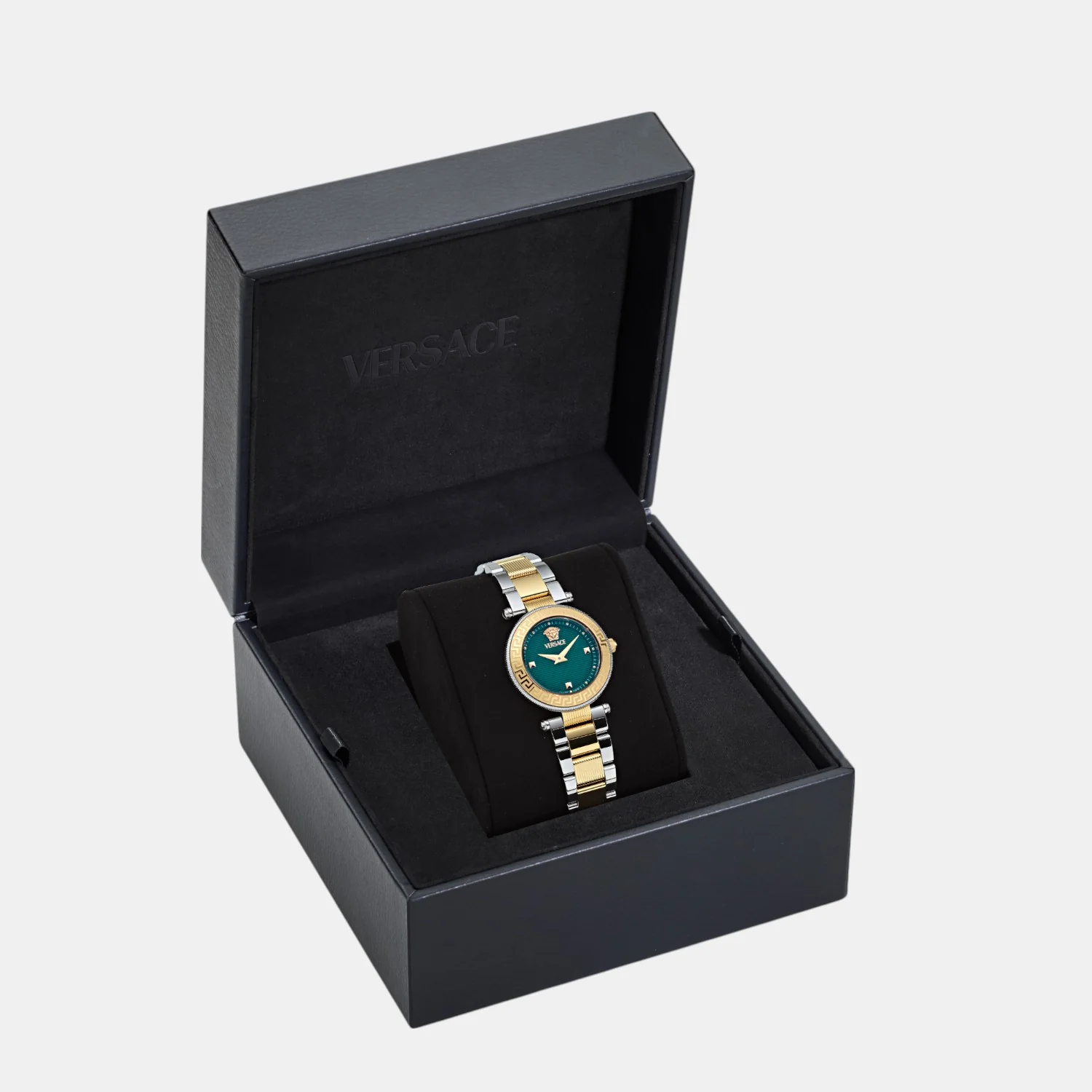 Women Quartz Green Dial Analog Stainless Steel Watch VEBFA0324 - Image 3