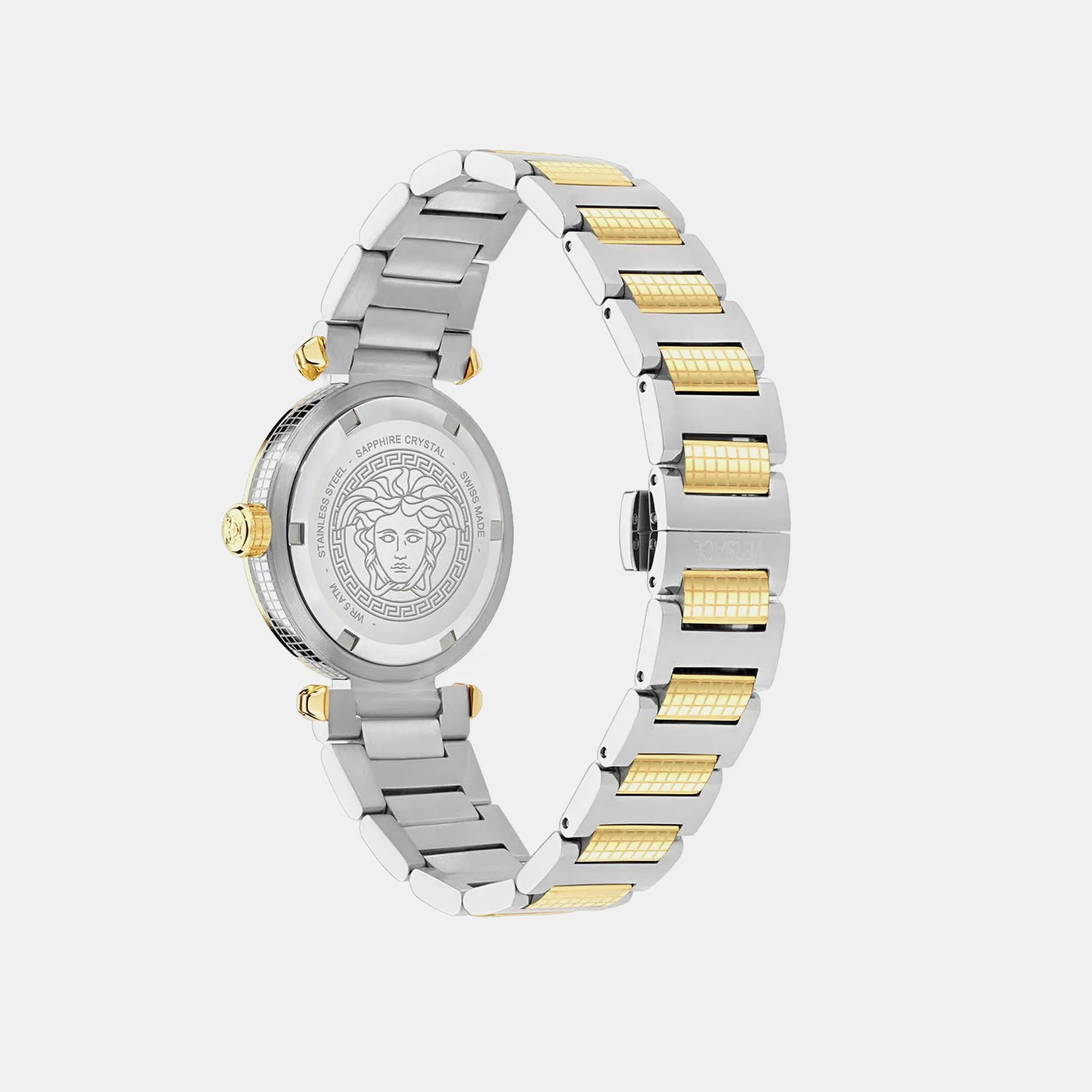 Women Quartz Silver White Dial Analog Stainless Steel Watch VE5B00325 - Image 3