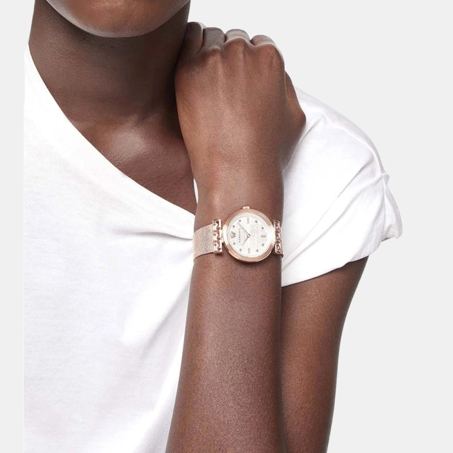 Women Quartz White Dial Analog Stainless Steel Watch VELW00620 - Image 4