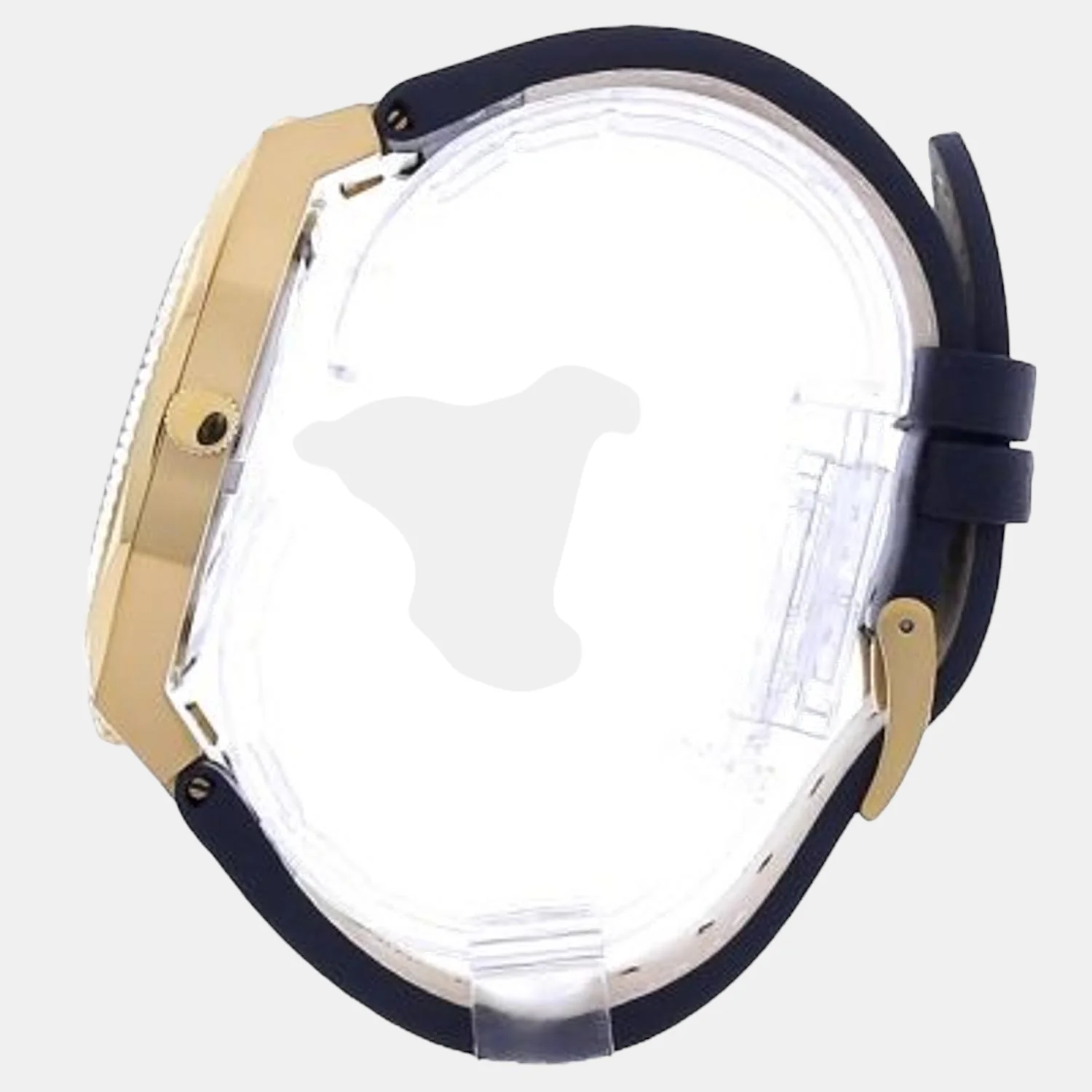 Men Quartz Blue Dial Analog Leather Watch VSP1P0221 - Image 8