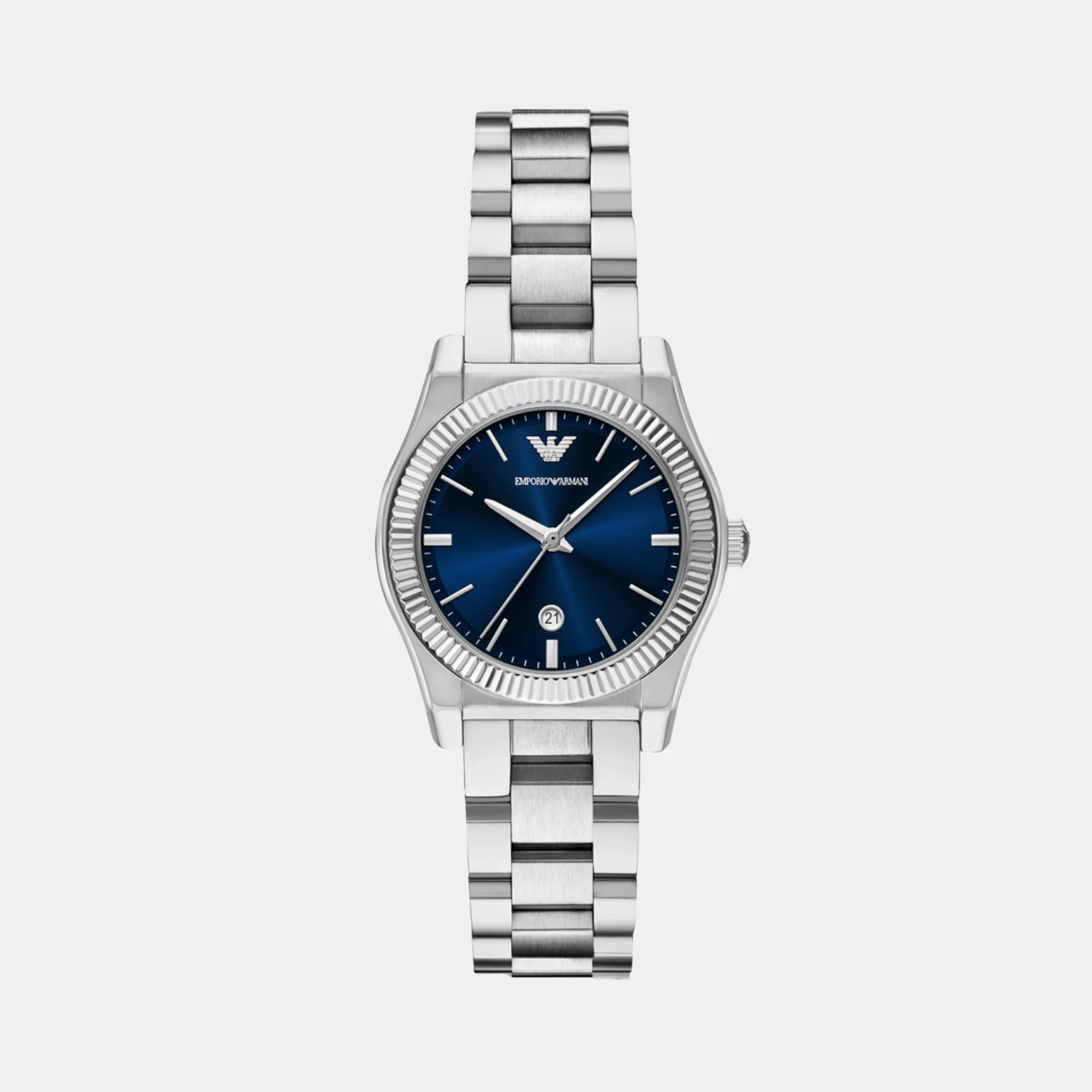 Women Quartz Blue Dial Analog Watch AR11717